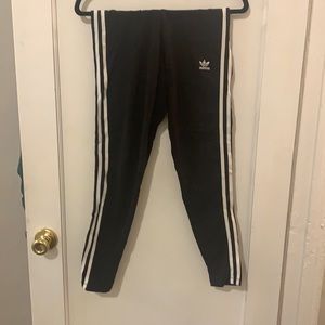 Adidas strips leggings